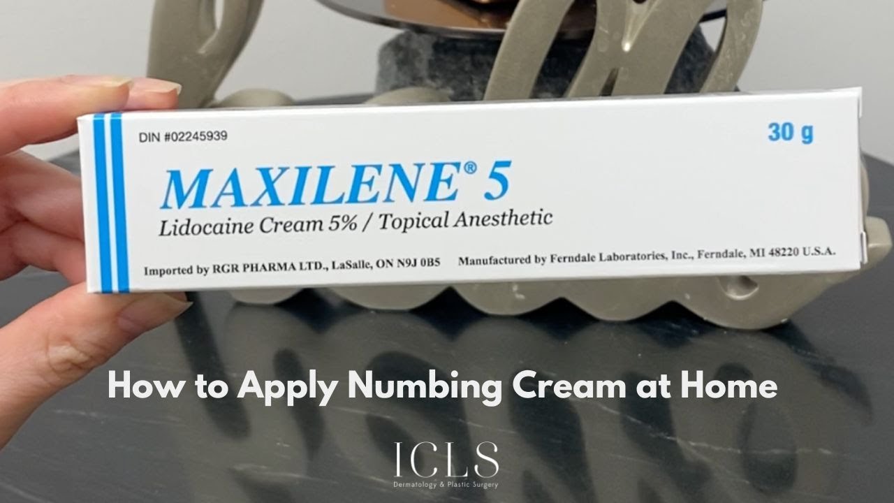 How to Apply Numbing Cream at Home | ICLS Dermatology & Plastic Surgery