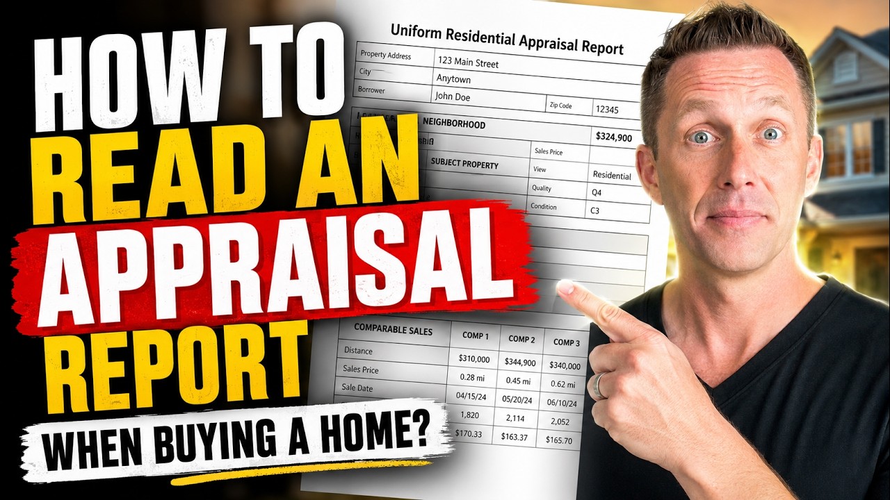 How to Read Your Appraisal Report!