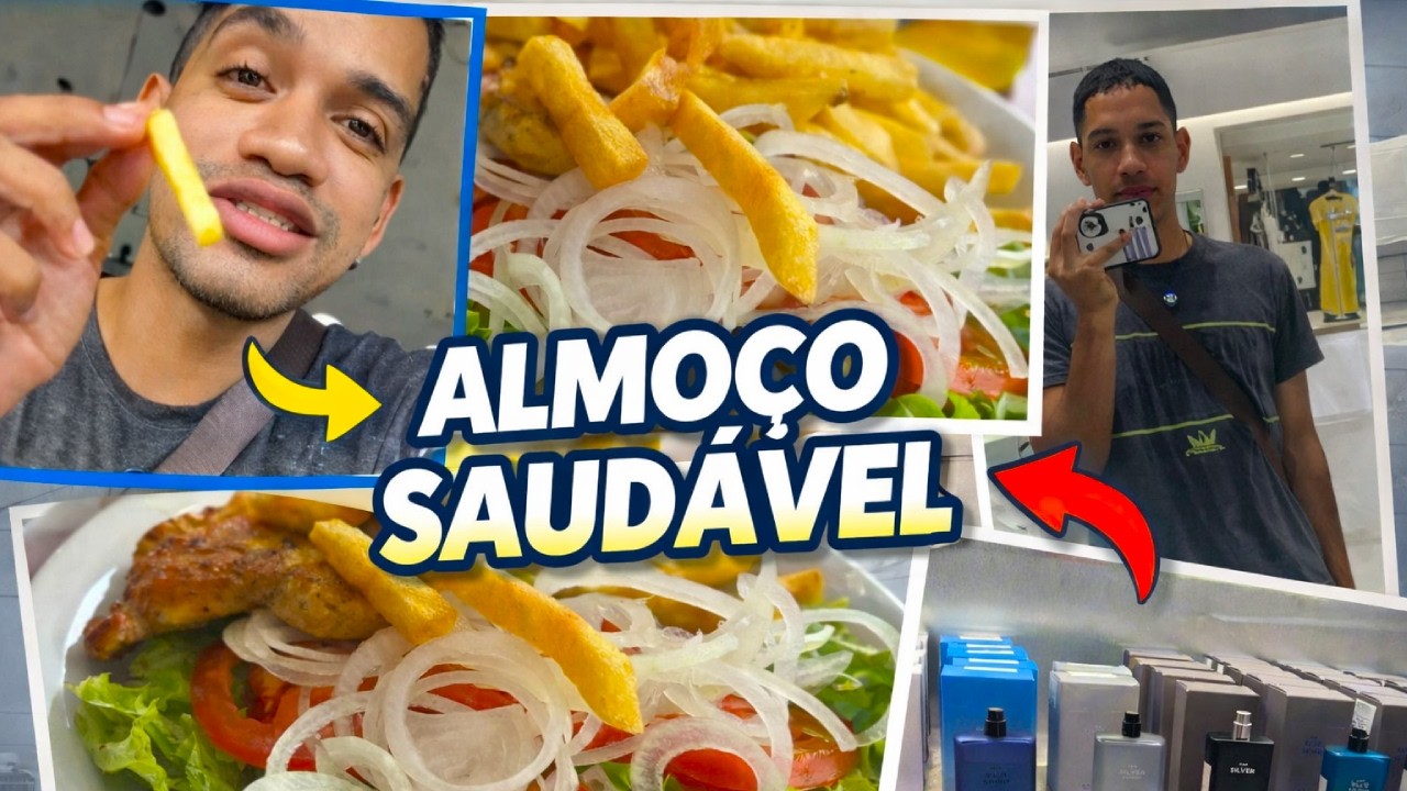 PARTE 2! VLOG NO SHOPPING ESTRANHO! ALMOÇO SAUDAVEL E ZARA!