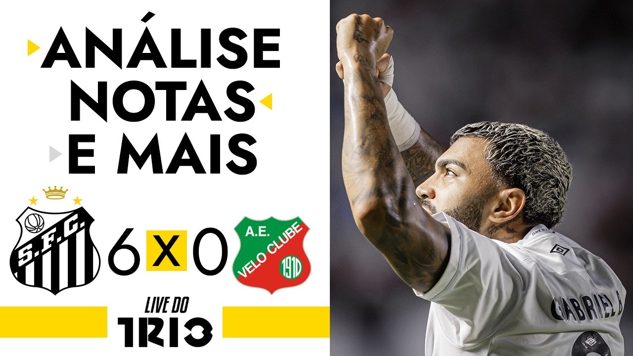 Live do Trio: SANTOS FAZ SEIS e se CLASSIFICA no PAULISTA!