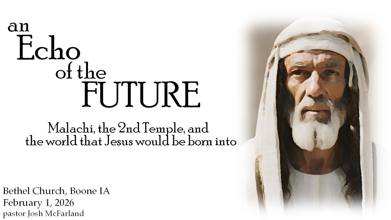 February 1, 2026 Sermon: An Echo of the Future