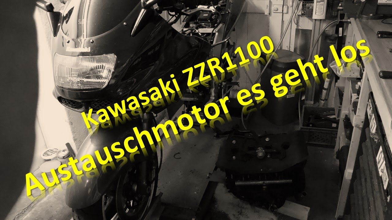 ZZR 1100 Motor Ausbau - es gibt einen neuen