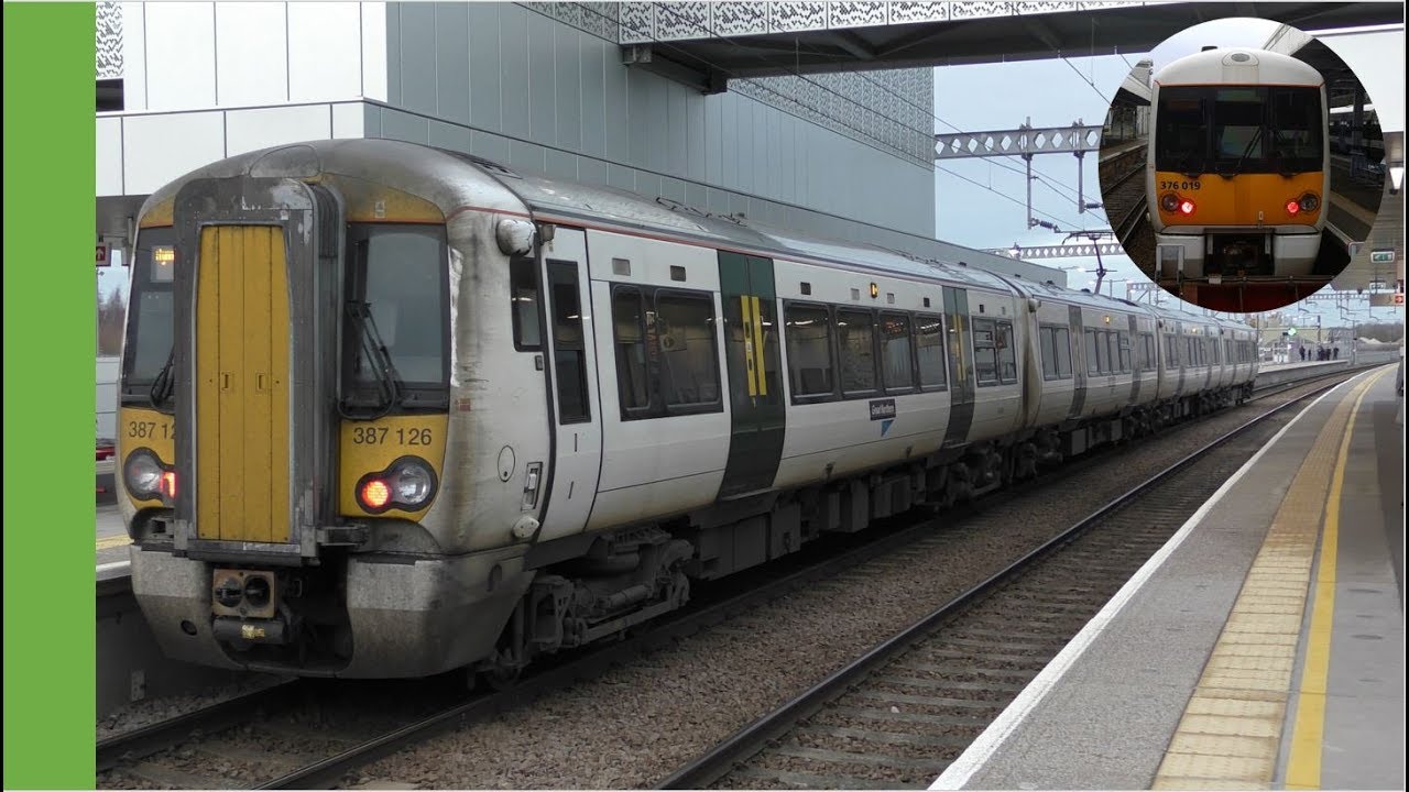 Trains at Cambridge North