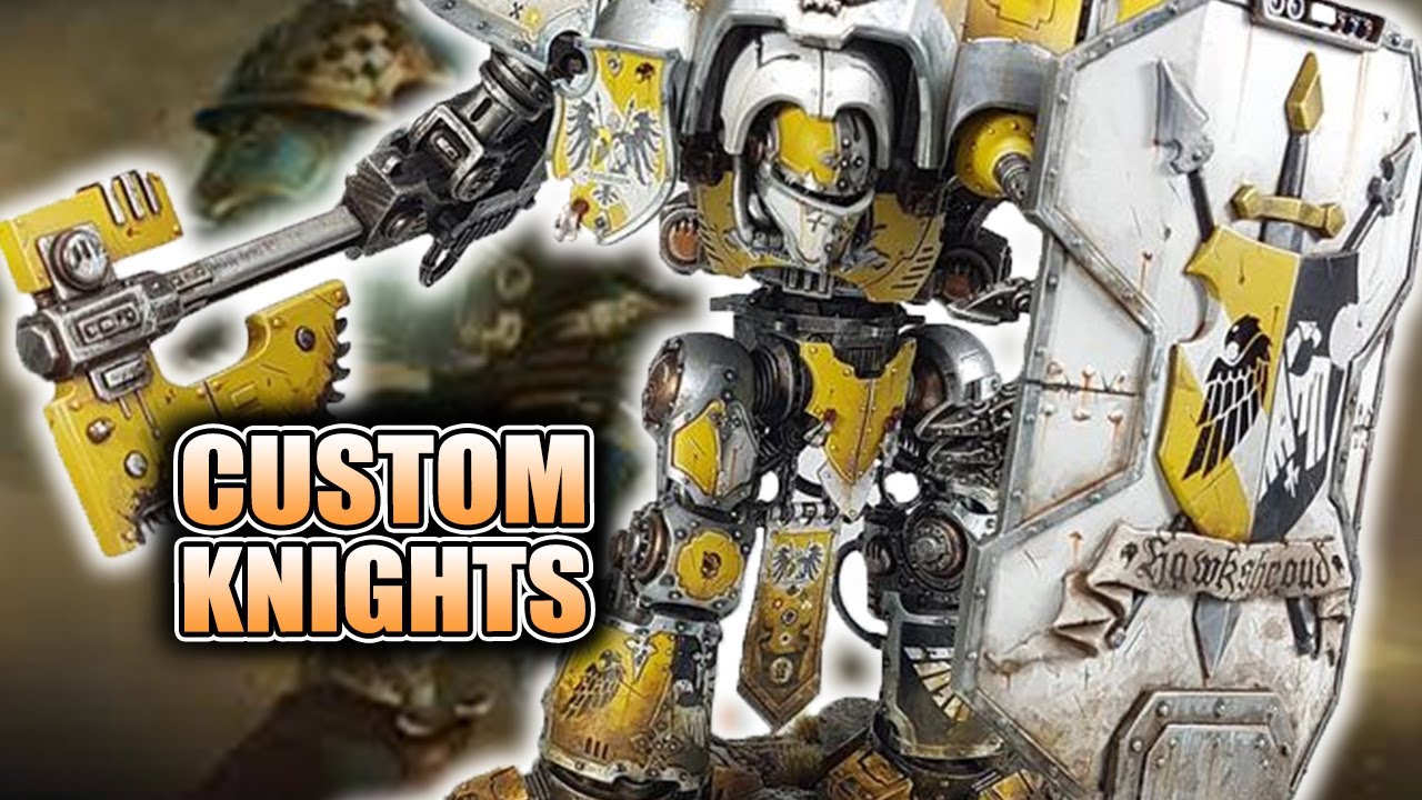 Индивидуальные 40 тысяч деталей Imperial Knights, которые вам стоит увидеть: Taro Modelmaker