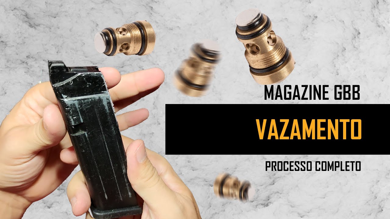 MAGAZINE GBB   RESTAURAÇÃO   VAZAMENTOS   MONTAGEM
