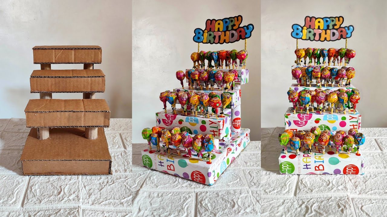DIY STAIR LOLLIPOP STAND