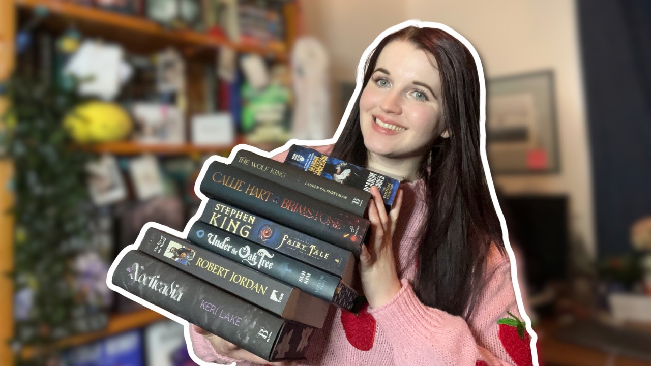 Последняя книжная покупка 2025 года | Сандерсон, Кэлли Харт и другие