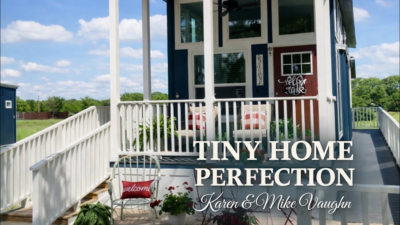 MUST SEE! ~ TINY HOME PERFECTION HOUSE TOUR ~ Country COTTAGE FARMHOUSE Shabby Chic DECOR Decorating