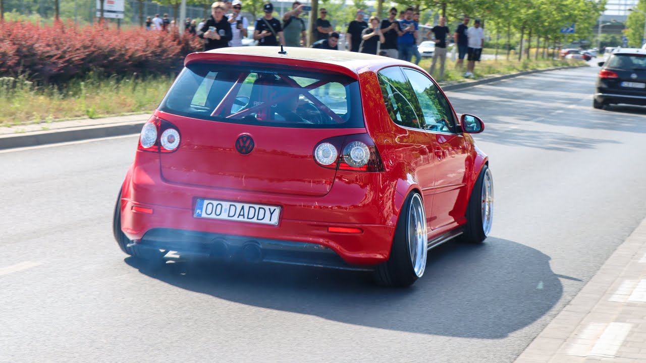 Volkswagen Golf GTI Compilation | Flames, Accelerations, Launch Controls, Bangs, ...