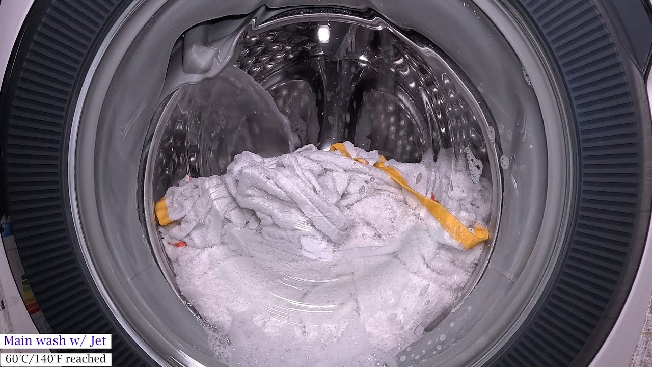 AEG 8000 Series Waschmaschine LR8FL160EX - Cottons 60°C/140°F w/ Stains