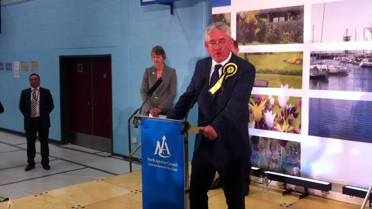 Kenny Gibson MSP acceptance speech 2016