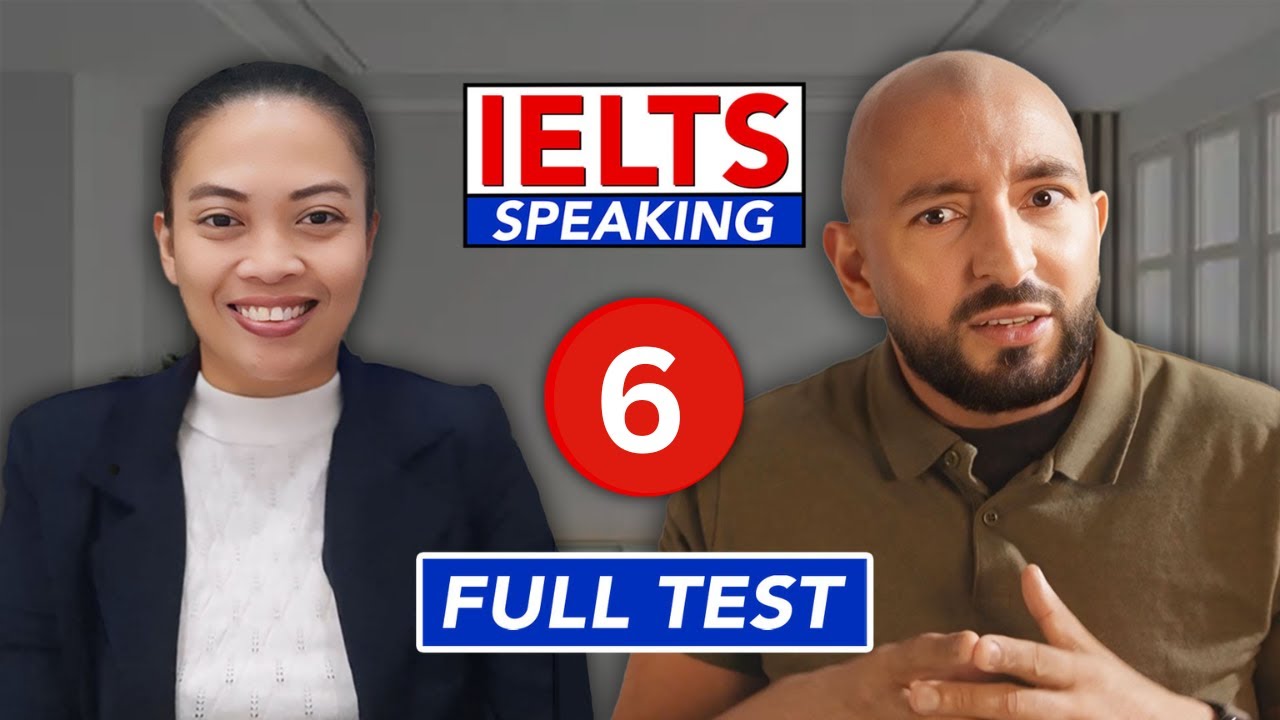 IELTS Speaking Test Band 6 Mock Test | Filipino Student 🇵🇭 