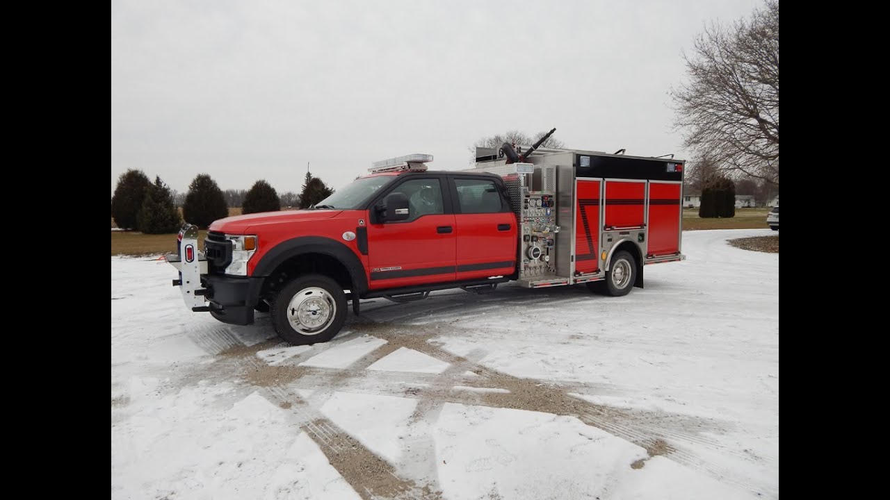 POULTNEY FIRE DEPARTMENT   ALEXIS 1500 GPM MINI PUMPER #2481   POULTNEY, VERMONT