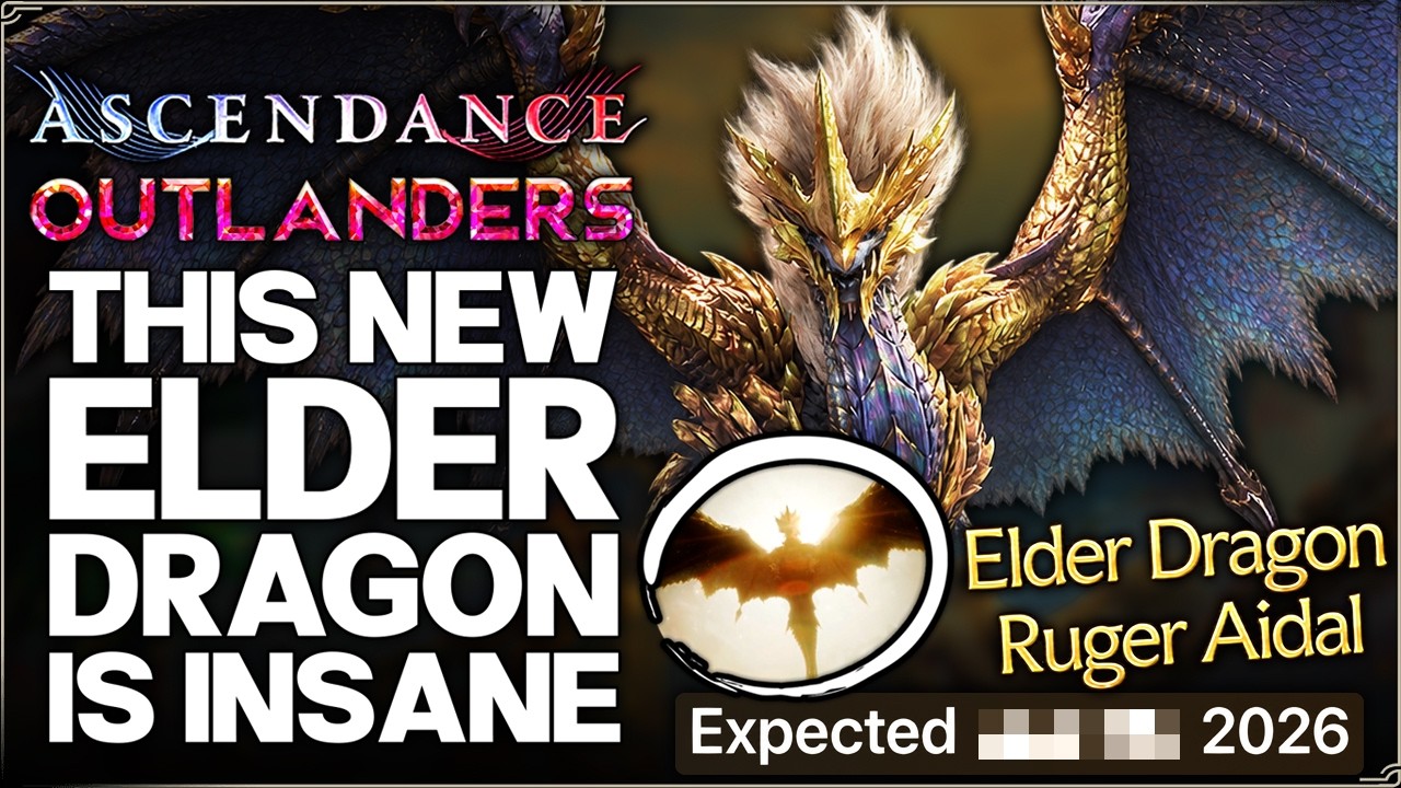 Monster Hunter - New Elder Dragon Revealed - Ruger Aidal, Outlanders Release Date, Gameplay & More!