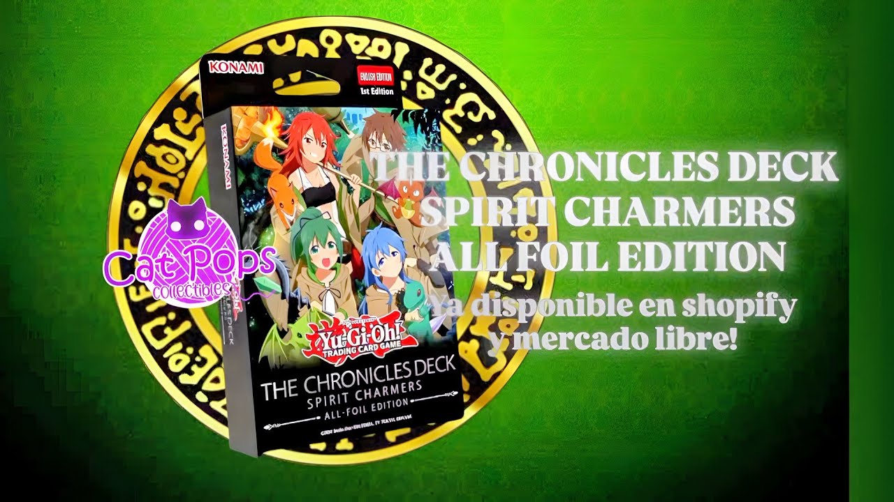 THE CHRONICLES DECK SPIRIT CHARMERS ALL FOIL YA DISPONIBLE EN LA TIENDA ONLINE!