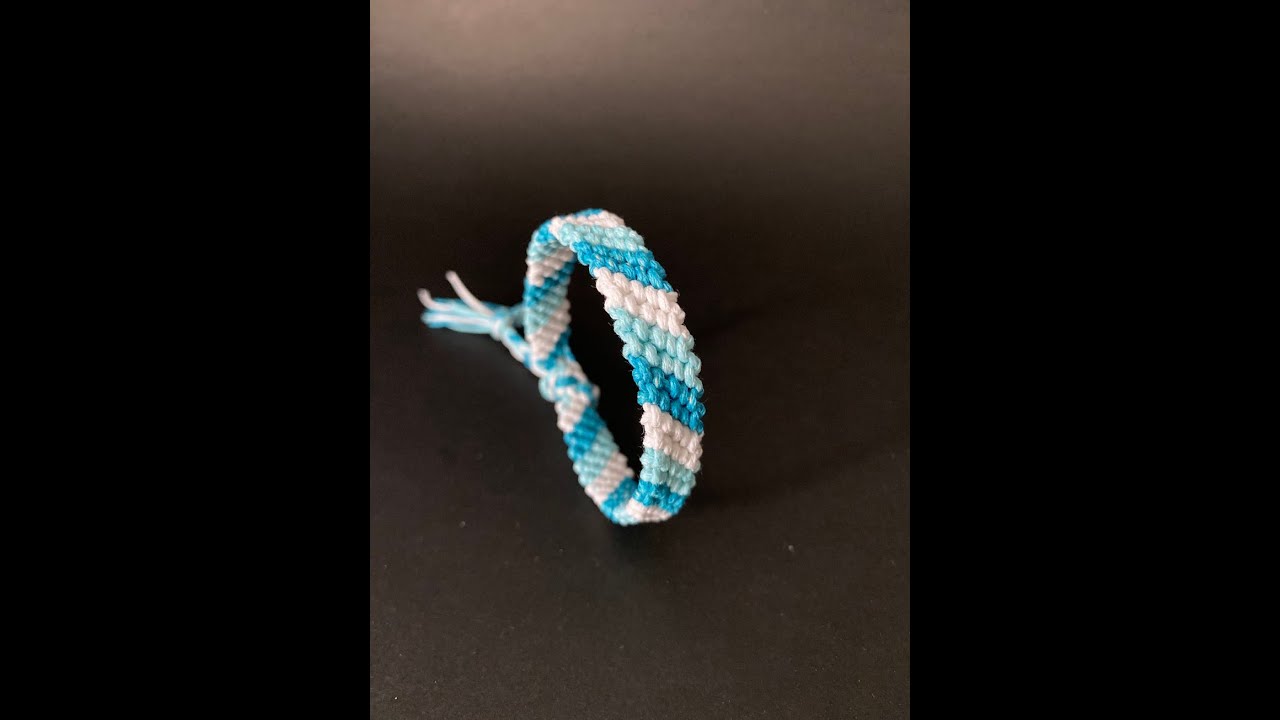 Hand Woven Bracelet Video Tutorial - Ocean Breeze