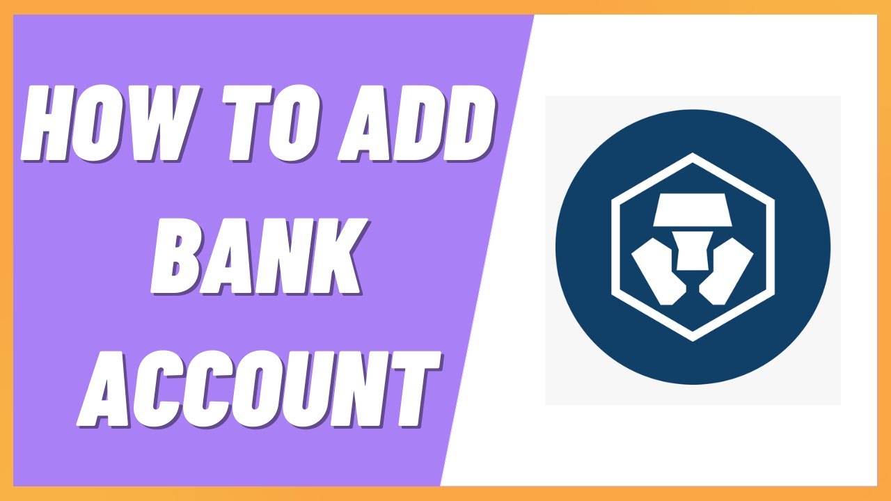 How to Add Bank Account to Crypto.com