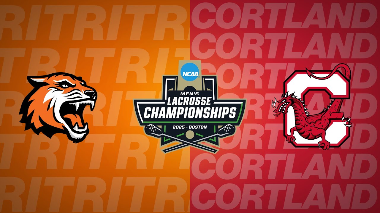 Men's Lacrosse NCAA Quarterfinals: RIT vs Cortland 5.17.25