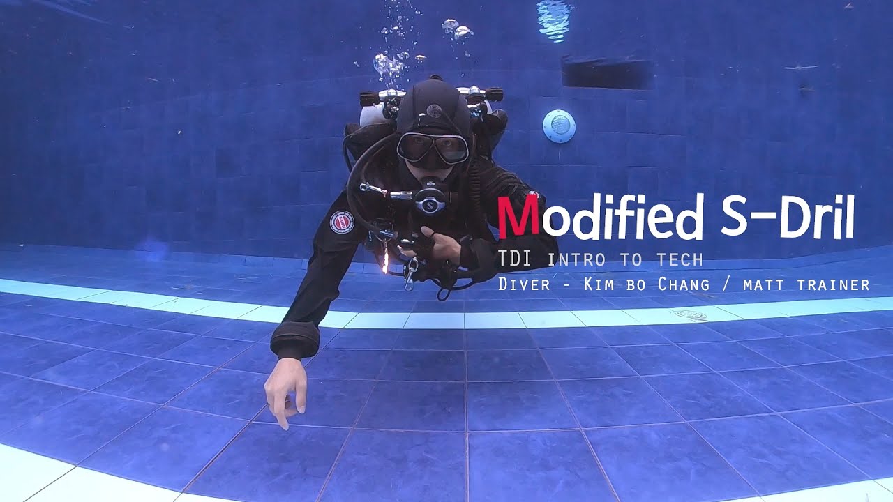 TDI Technical Diving - Intro To Tech, Modified S-Drill / 테크니컬 텍 다이빙 - 인트로 투 텍, 모디파이드 에스 드릴 by 브라더스쿠바