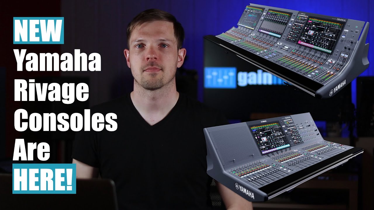 NEW Yamaha Rivage Consoles PM5 and PM3, DSP-RX and DSP-RX-EX | FIRST LOOK and Introduction