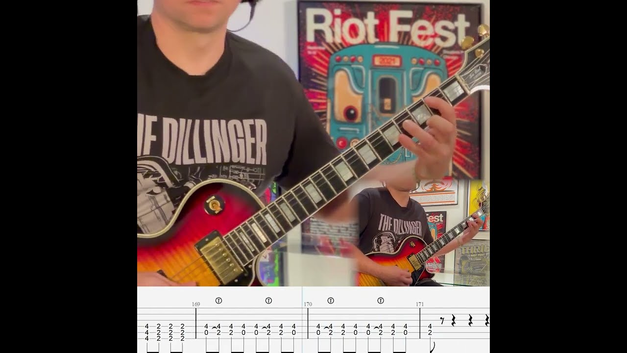 Better Lovers – Sacrificial Participant – Full Guitar Cover w/Tabs on Screen
