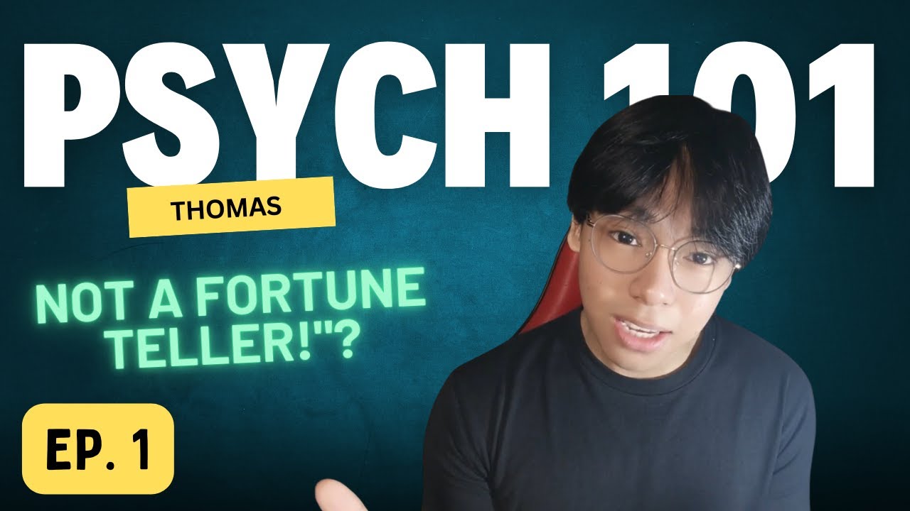 EP 1. What is Psychology? │ PSYCH 101 SERIES