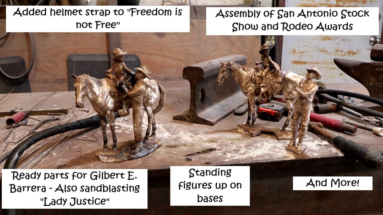 September 16, 2025 - Back to craziness at the foundry! Work on multiple small projects, and more!