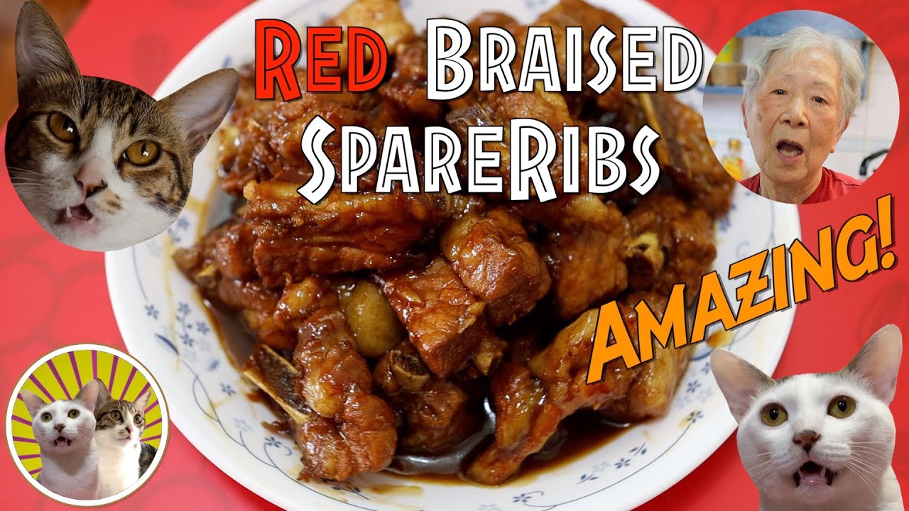 [Hong Kong Recipe] Red Braised SpareRibs | Amazing!