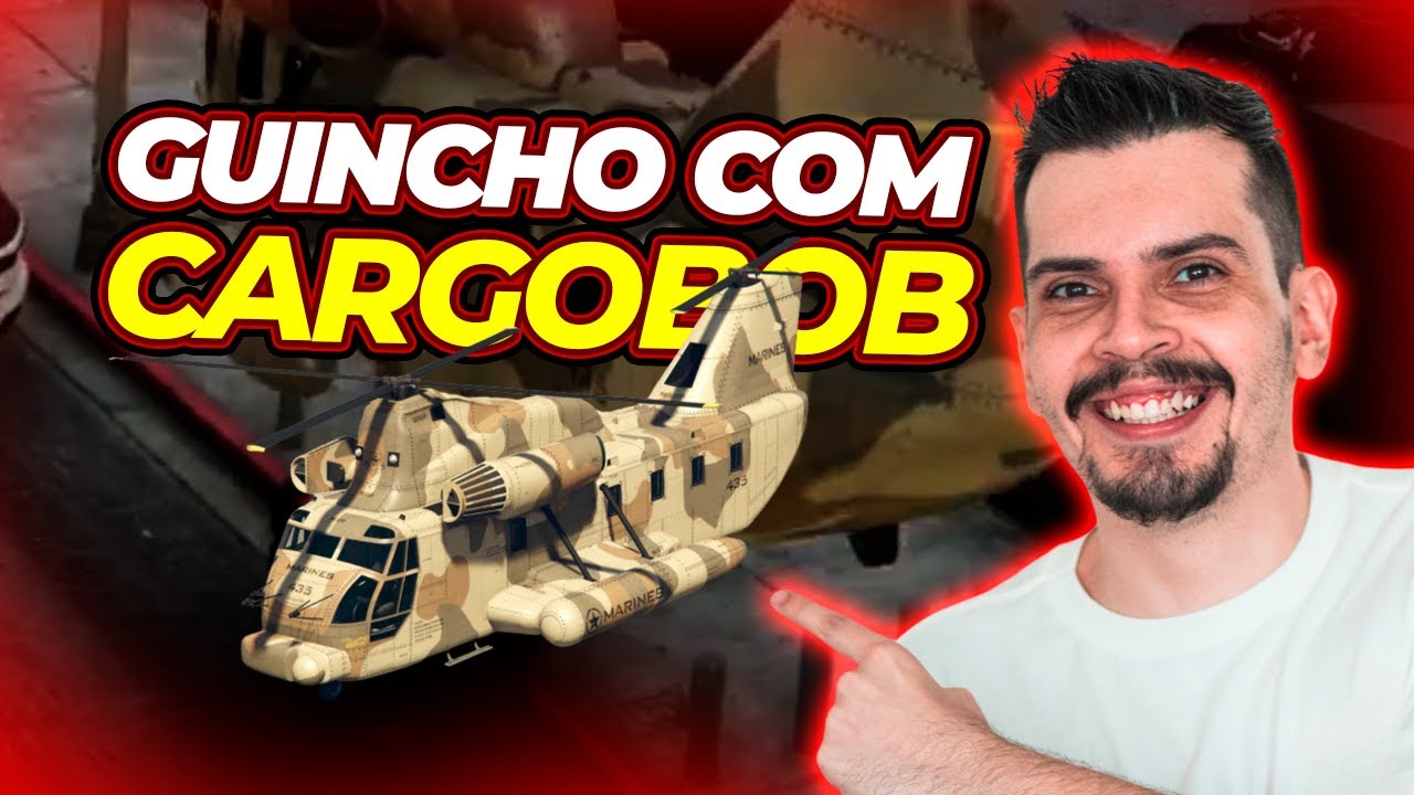 GUINCHANDO CARROS com helicóptero CARGOBOB do EXÉRCITO no GTA RP (Balam Gateta)