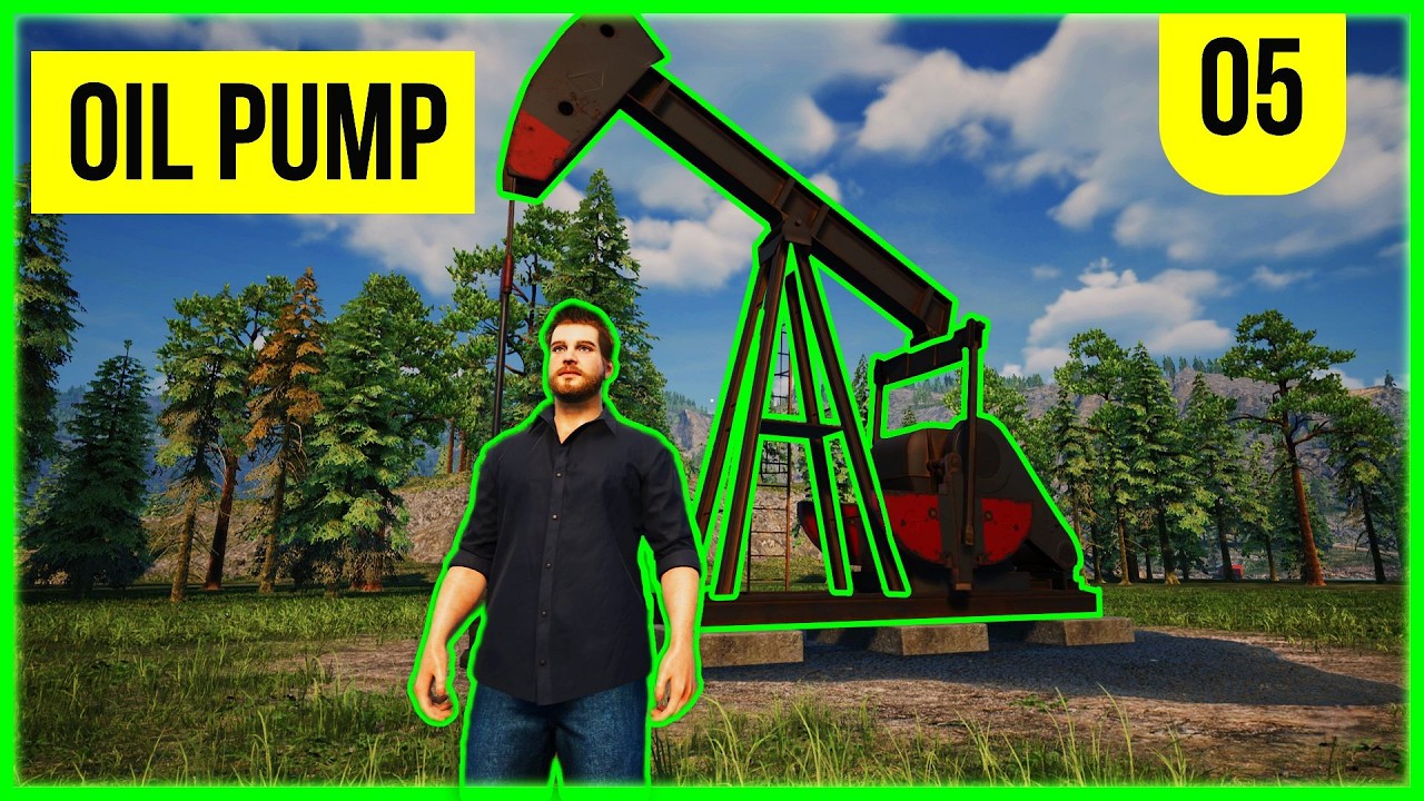 Ranch Simulator | Ep 5 | Oil Derrick, Piglets & More