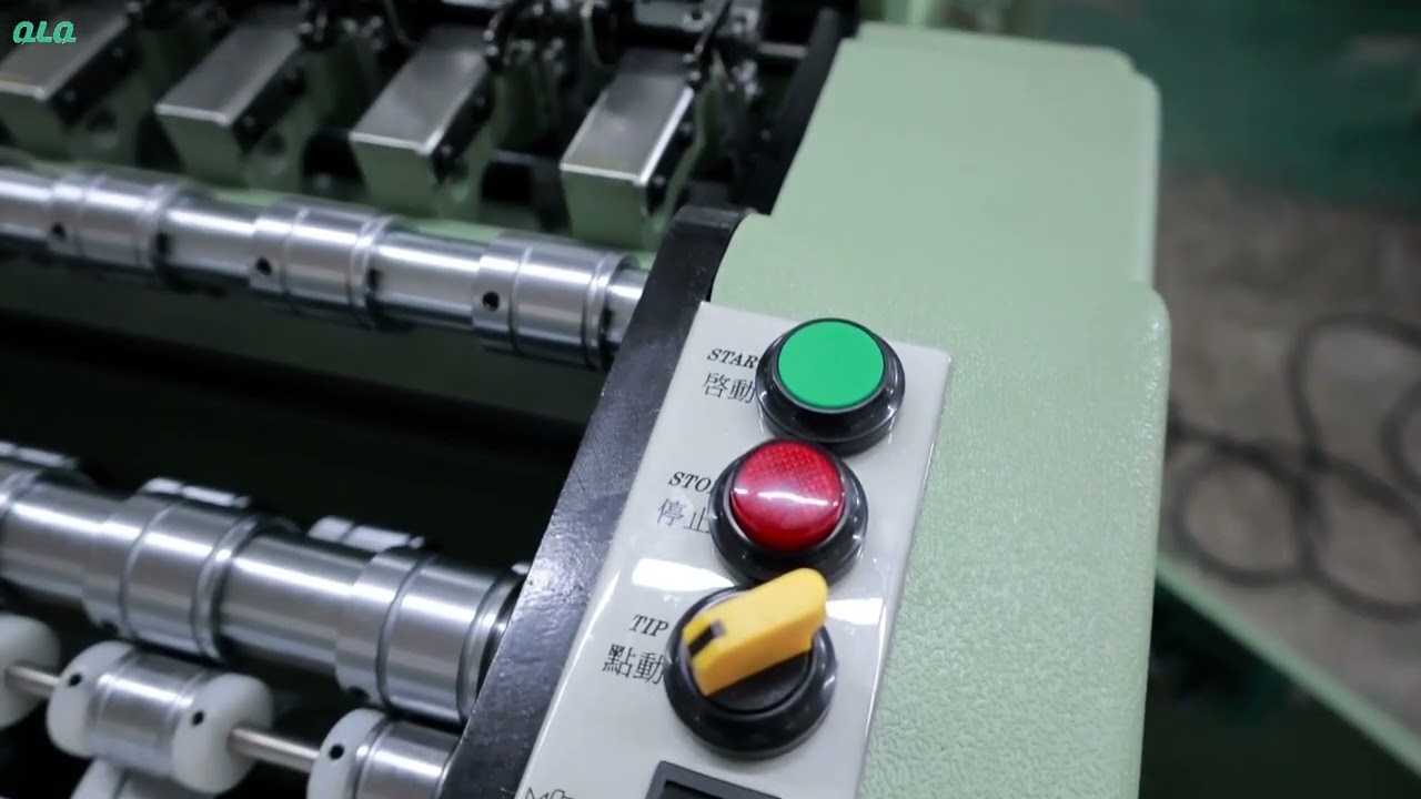 QLQ-NLM Automatic Metal Zipper Needle Loom Machine #zippermachine #loommachine #needleloom
