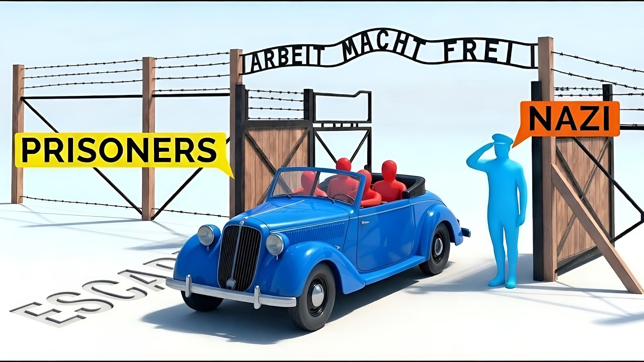 Four Prisoners Pull Off a Crazy Prison Escape with One Stolen Car | Real WW2 History Documentary
