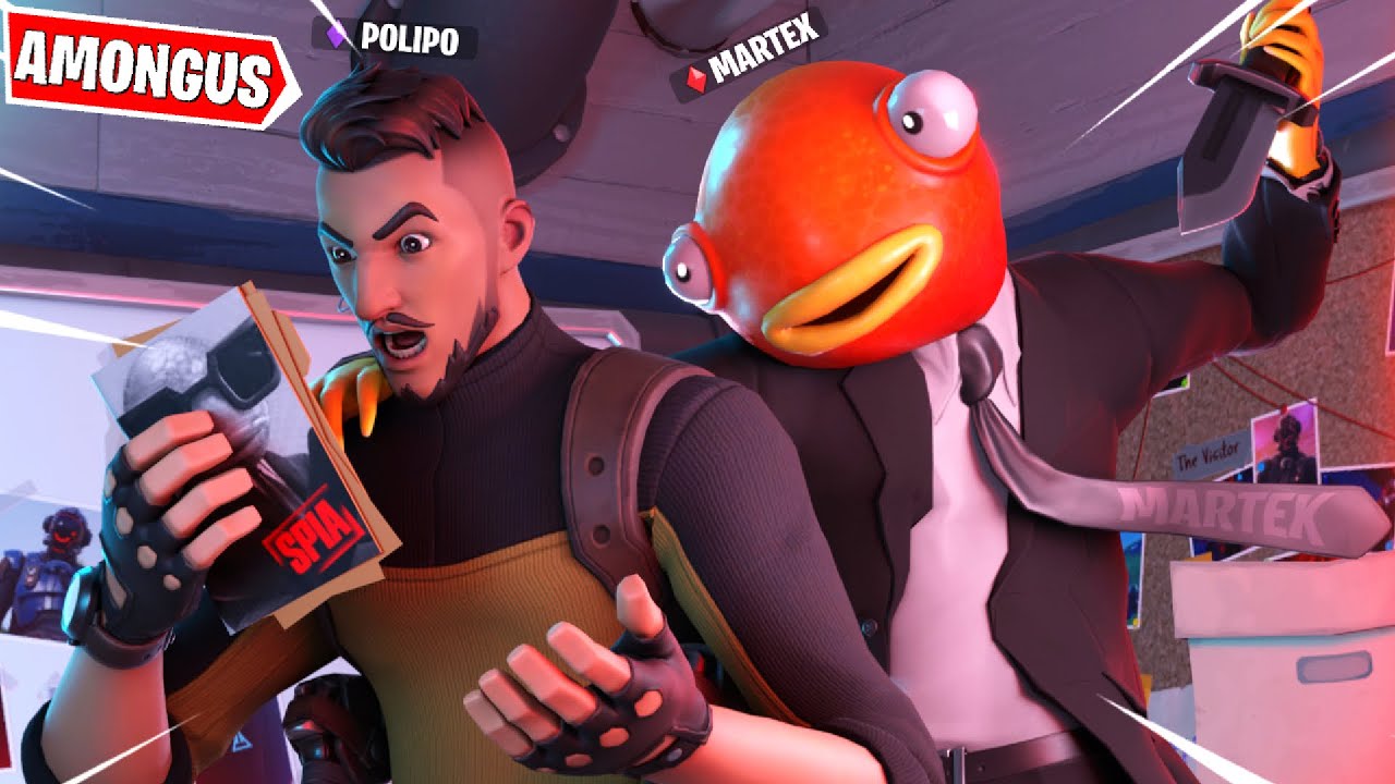SONO L' IMPOSTORE DI AMONG US MA... SU FORTNITE!