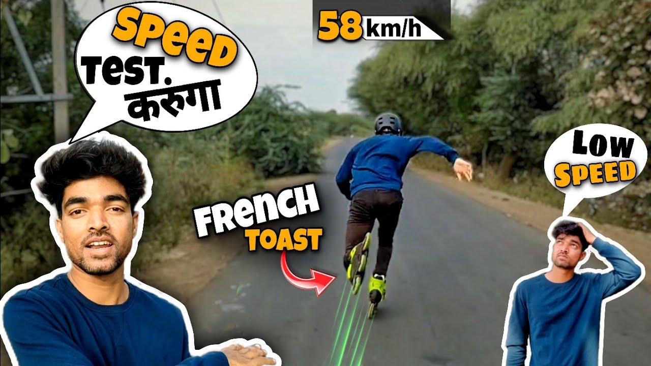 Aaj Karunga Speed Test 😀//Proskate French Toast Ki//Speed Test Video