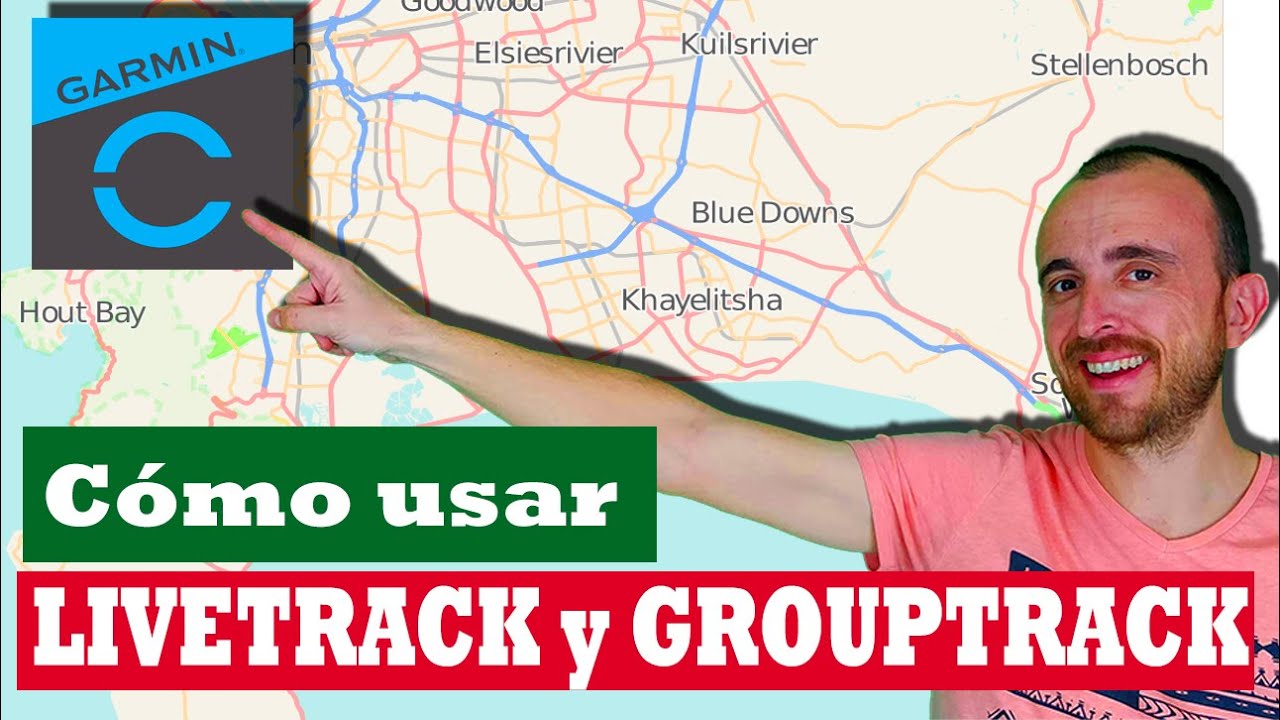 Como usar Livetrack y Grouptrack de garmin