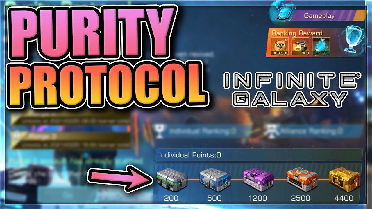 Purity Protocol Guide in Infinite Galaxy [Get more points]