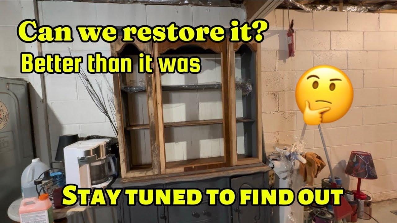 Restoring our China Cabinet. (EP-54)