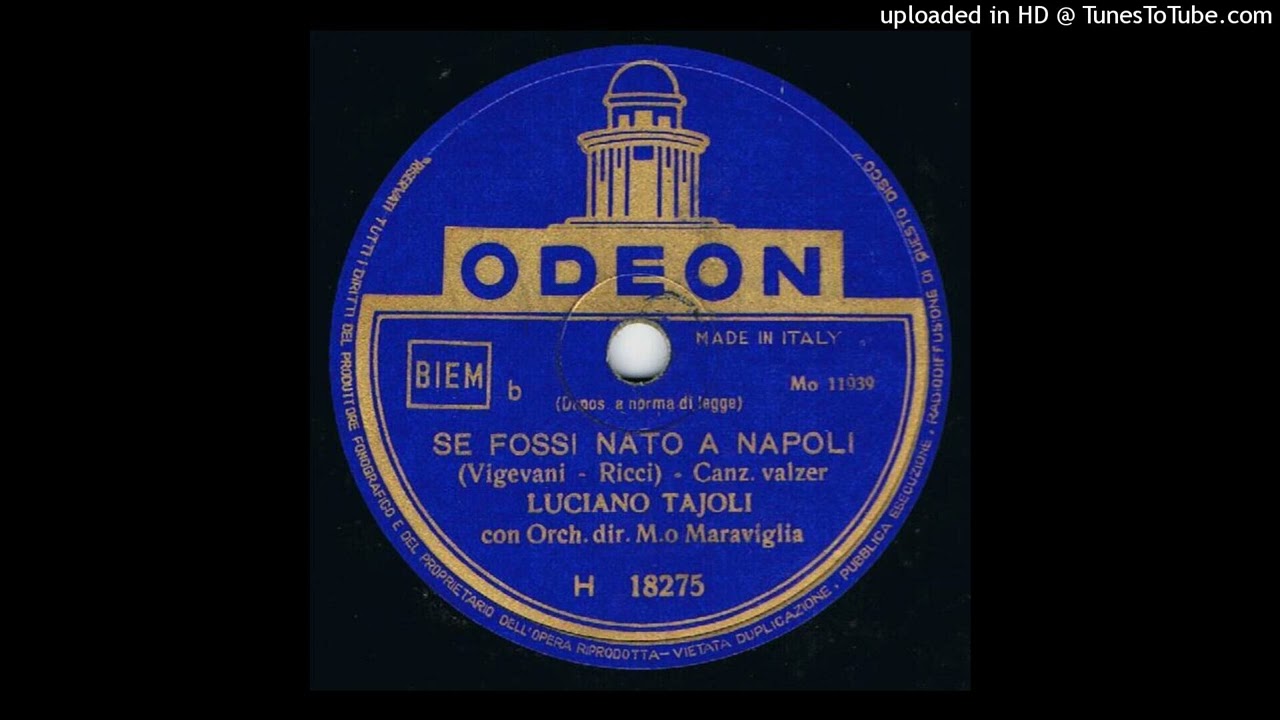 Se fossi nato a Napoli - Luciano Tajoli