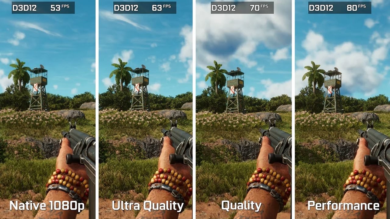 Far Cry 6 - GTX 1060 (3GB) - FidelityFX Super Resolution (FSR) - Benchmark Comparison
