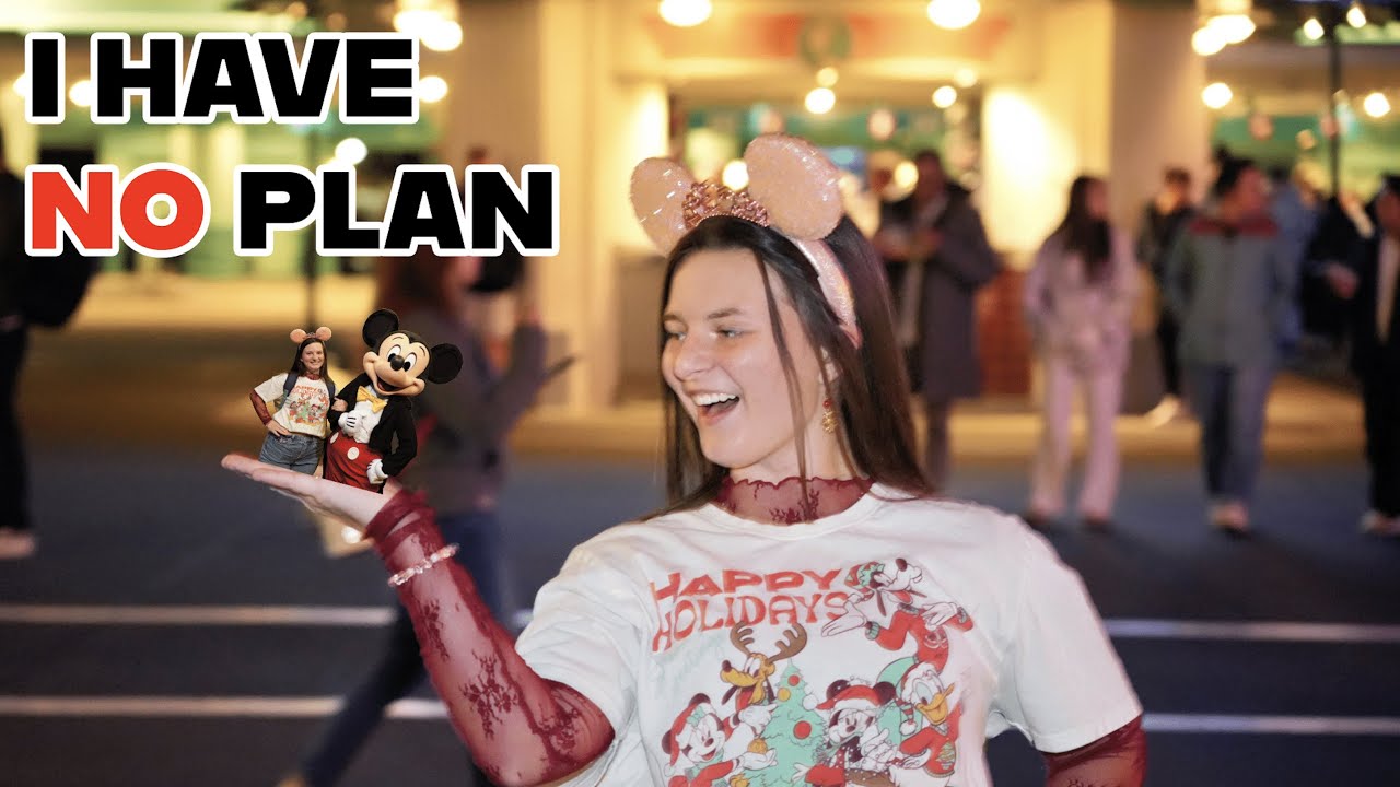 What Does a Day at Disney Look Like With NO Plan?