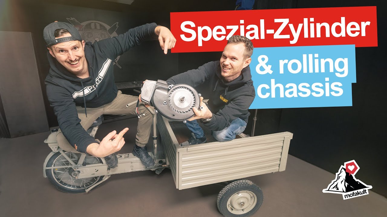 CIAO Professor holt MAXIMALE Leistung aus 50 ccm Zylinder | CAMPING MOFA PROJEKT