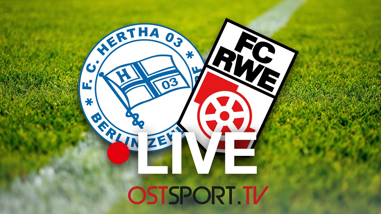 LIVE! Hertha 03 Zehlendorf vs. Rot-Weiß Erfurt | Regionalliga Nordost | SP28