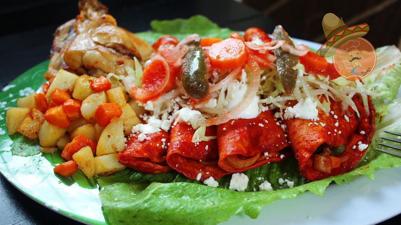 Enchiladas Placeras al estilo Pátzcuaro Michoacán | Antojitos Mexicanos