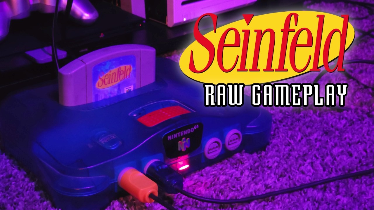 Seinfeld 64: Raw Gameplay of a Rare N64 Gem
