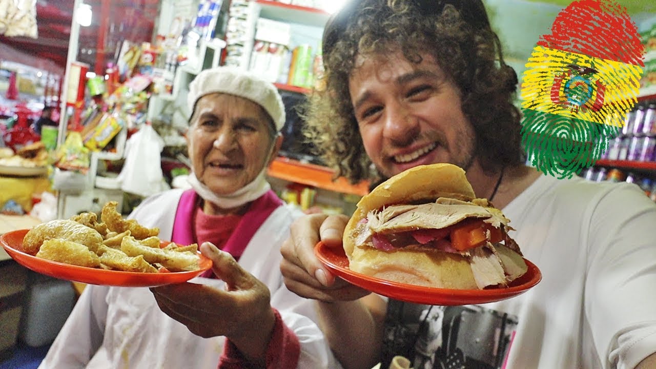 Пробуя Уличную ЕДУ в Боливии 🥪🇧🇴