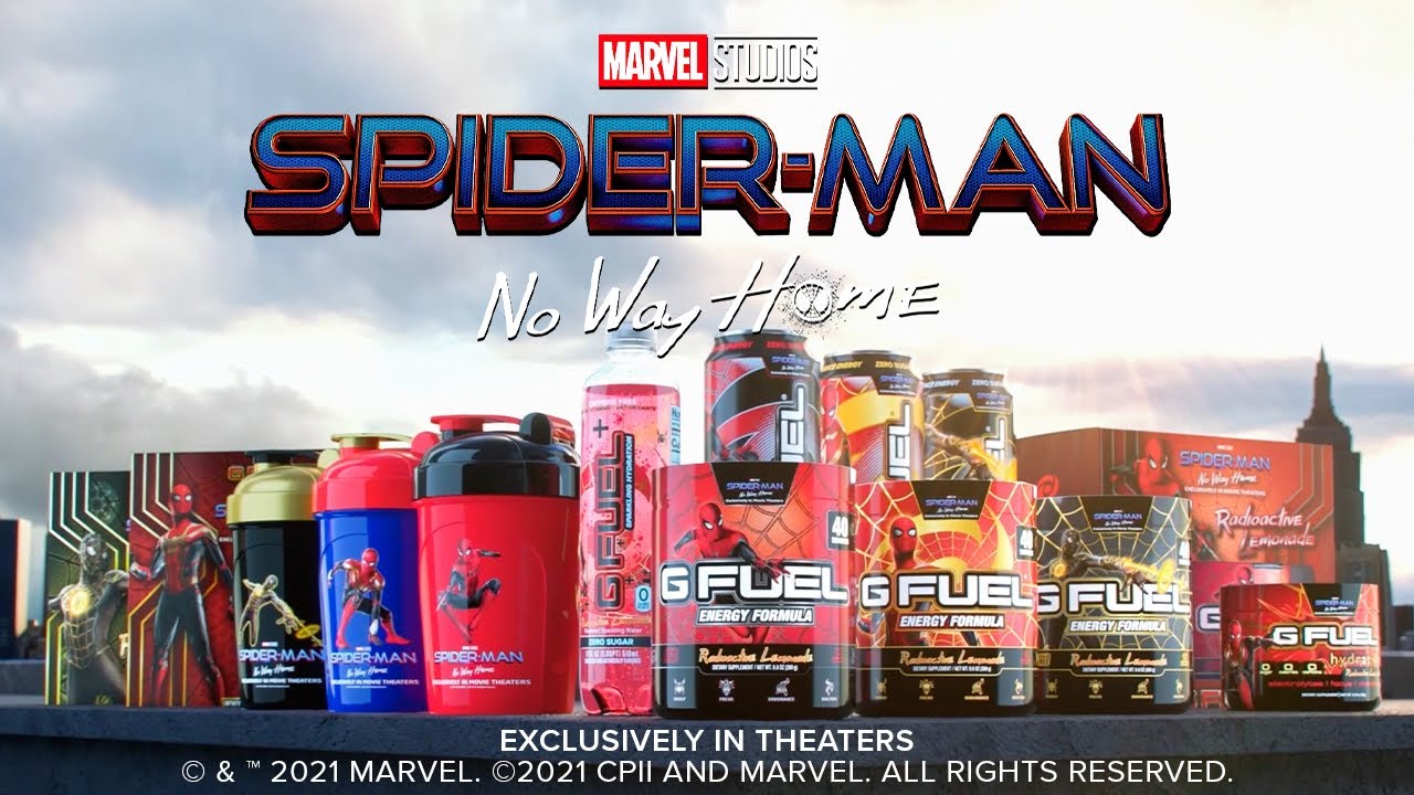 G FUEL x Spider-Man : No Way Home - Radioactive Lemonade Trailer