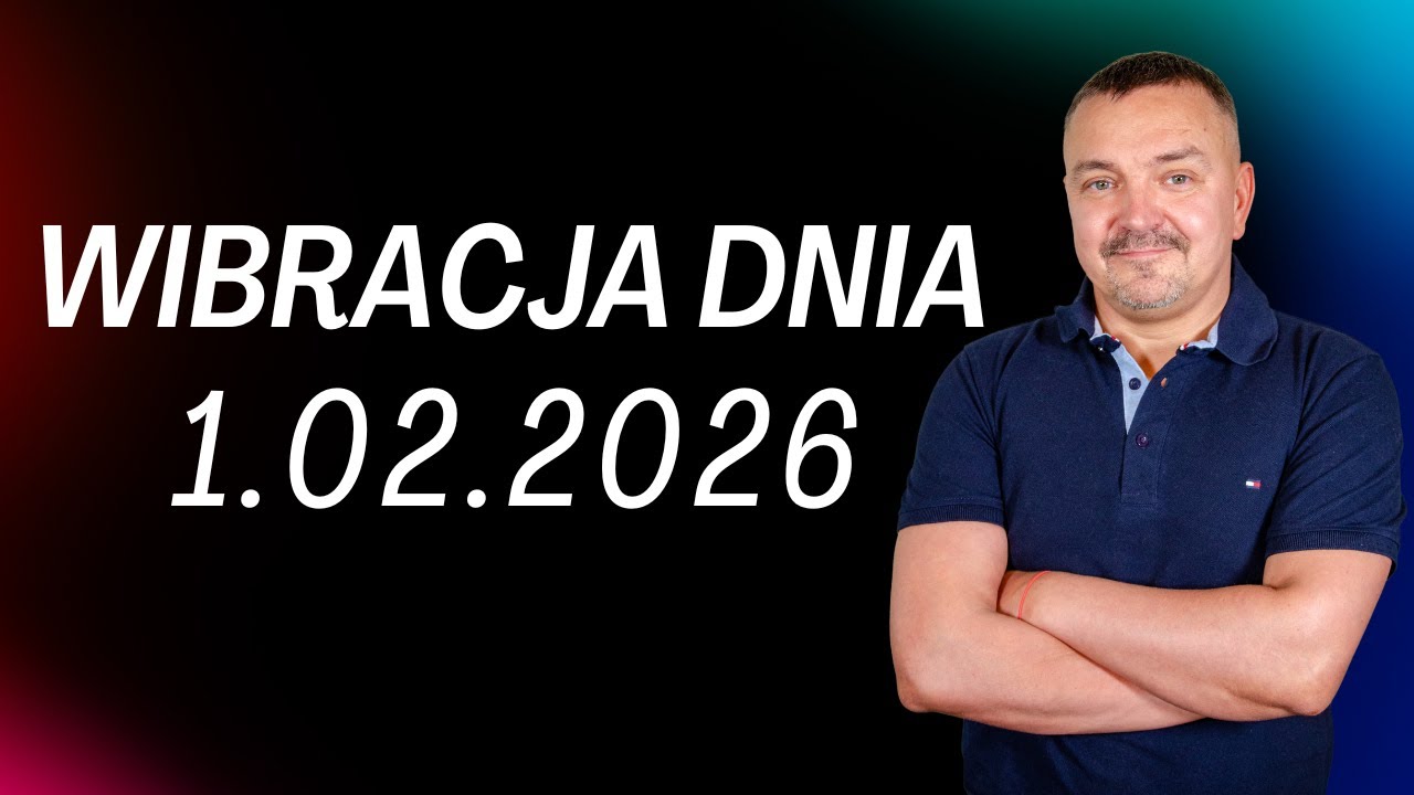 WIBRACJA DNIA 1.02.2026 - Sylwester Chordecki #wibracjadnia #numerologiadnia #SylwesterChordecki