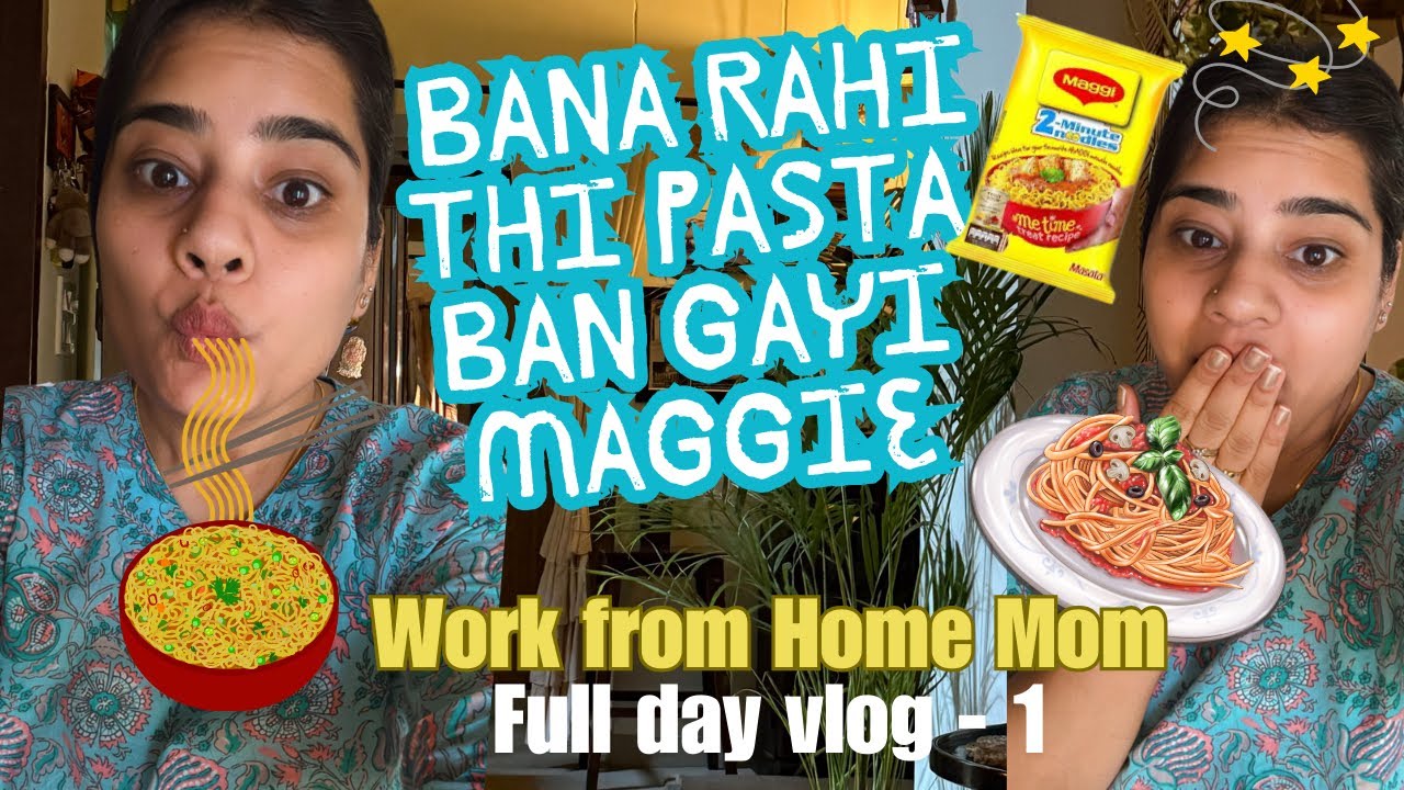 First Full Day Vlog ⭐ | Work-from-Home Mom Life  👩🏻‍💻 Juggling Work, Family & Reality 🥹😃