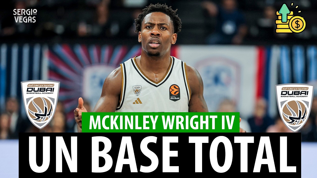 🏀💣 EL BASE DEBUTANTE en EUROLIGA que GANA el MVP EUROLIGA ¿CÓMO JUEGA MCKINLEY WRIGHT IV?