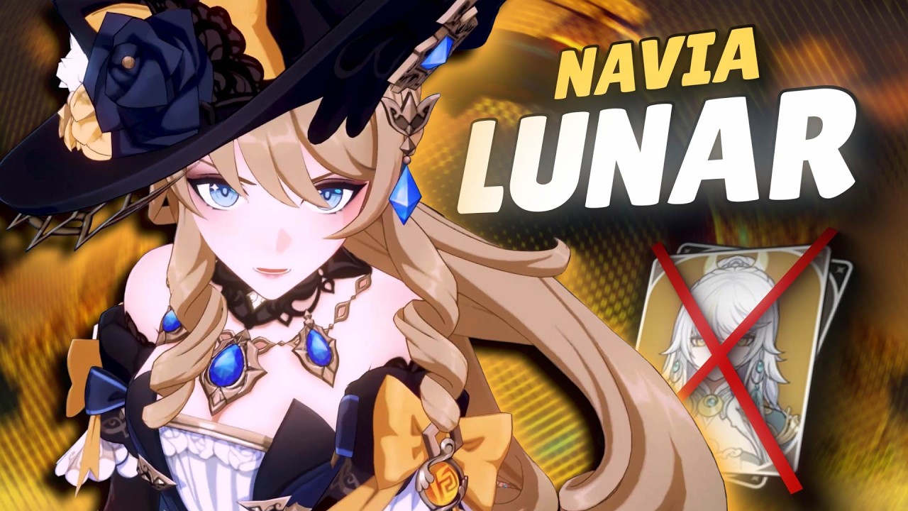 EU NÃO PEGUEI a ZIBAI então EU FIZ a NAVIA LUNAR e foi a PIOR DECISÃO da MINHA VIDA - Genshin Impact